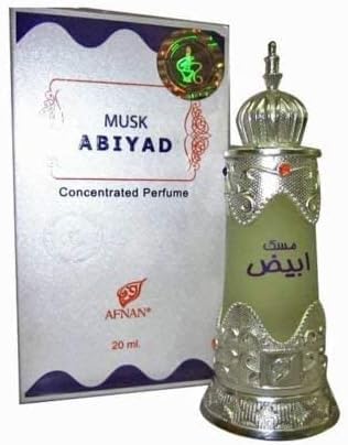 White Musk Bliss II – Afnan Musk Abiyad Attar Oil 20ml