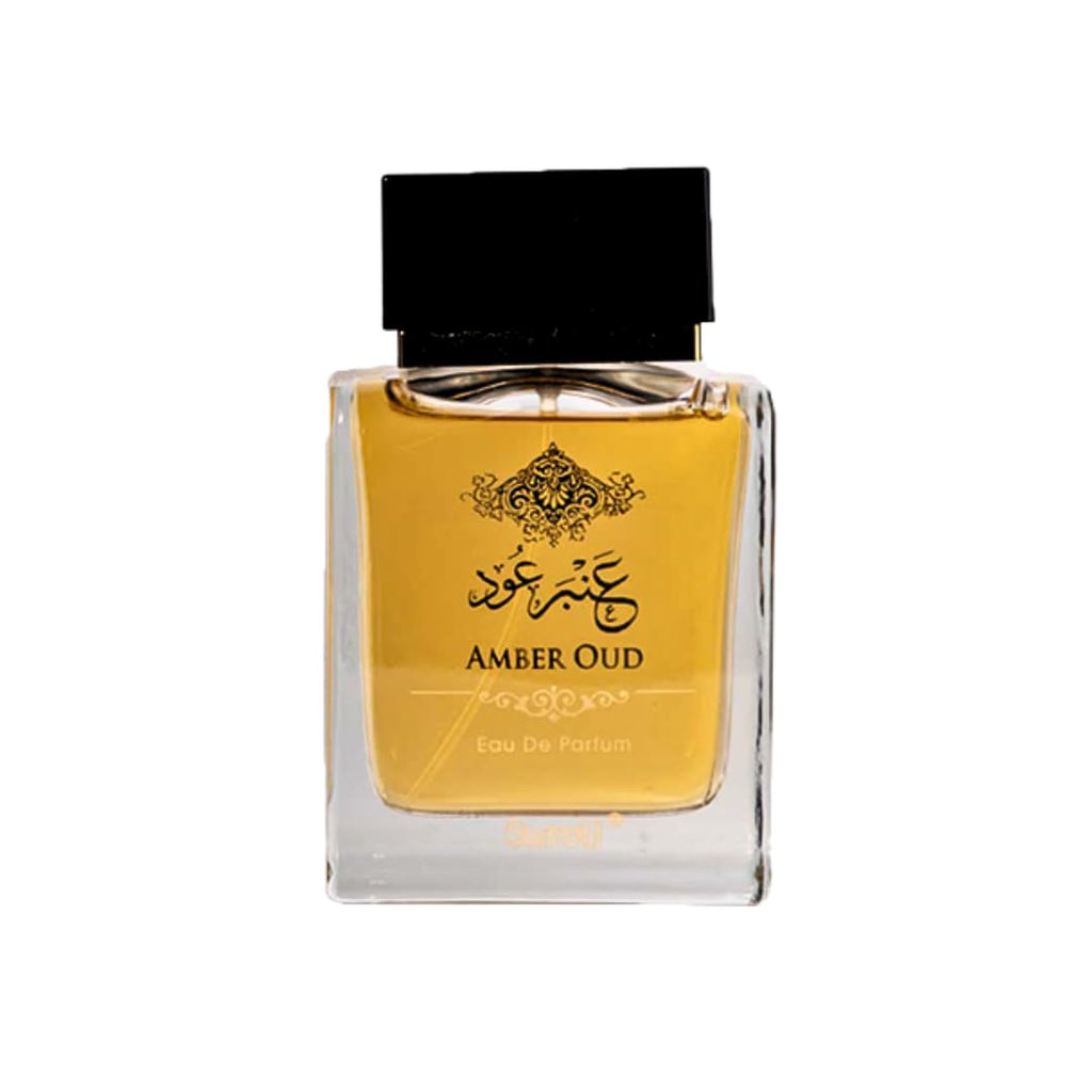 Surrati Amber Oud Arabian Perfumes For Women - Eau de Parfum Spray 100ML (3.4 OZ), Exotic Womens Perfume With Honey, Woody & Amber Notes - Long Lasting Perfume For All Day Freshness