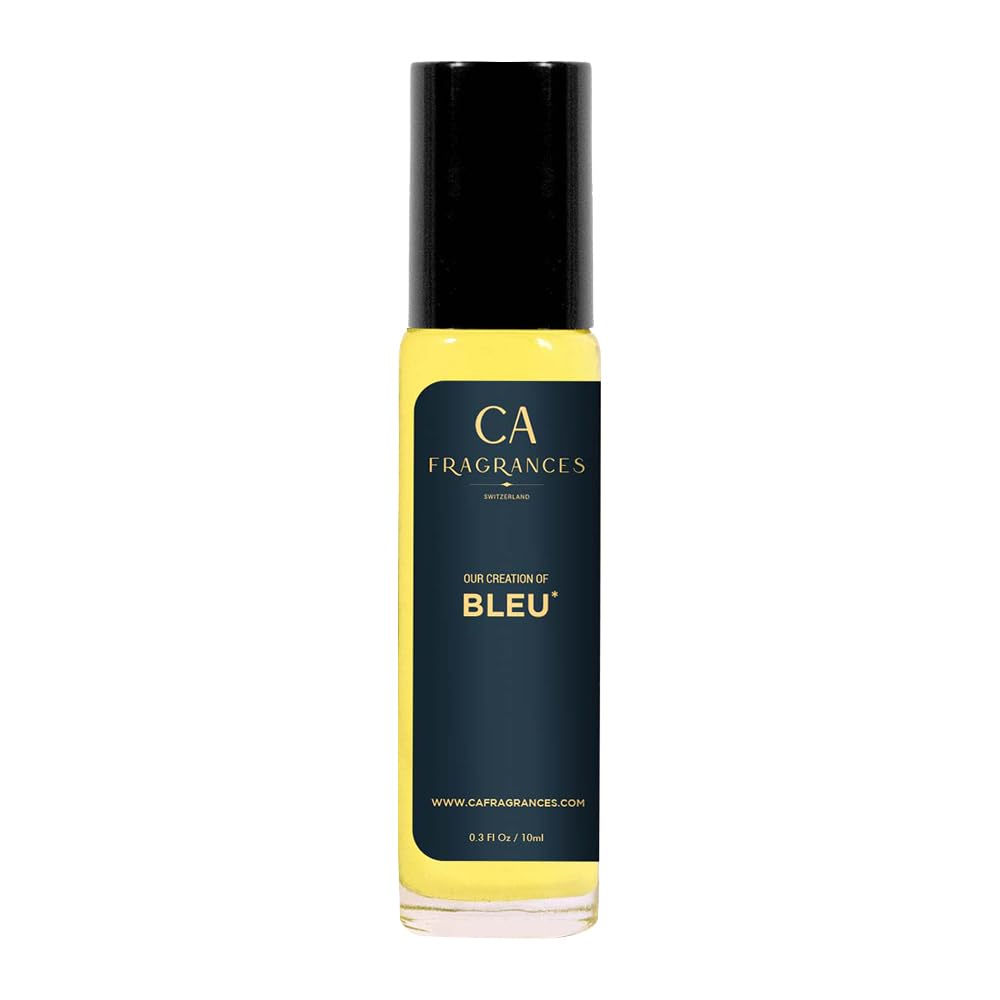 CA Fragrances Impression of Bleu for Men Alcohol Free Travel Size (10ml Roll On)