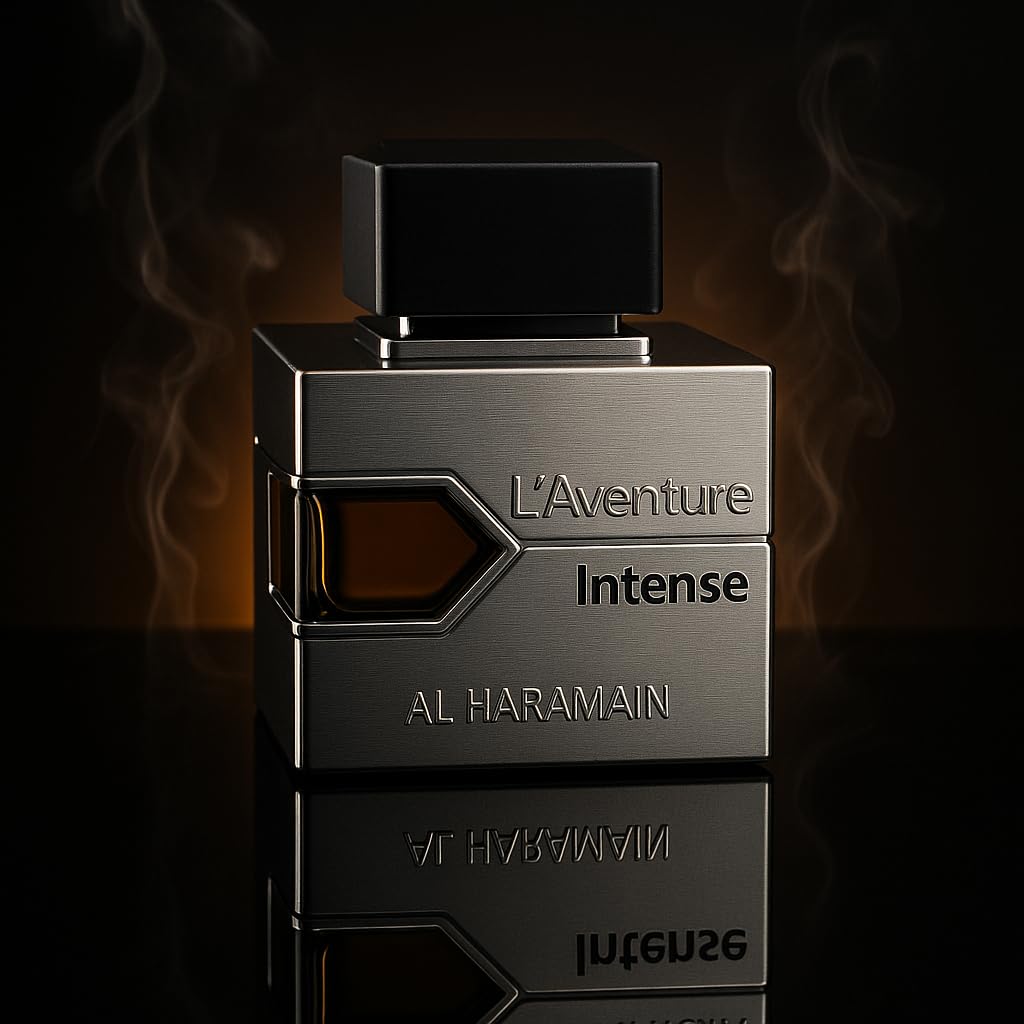 Al Haramain L'Aventure Intense for Men Eau de Parfum Spray, 3.4 Ounce