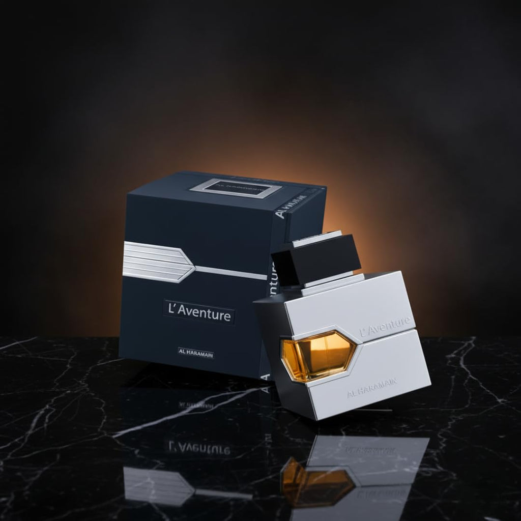 Al Haramain L'aventure Eau De Parfum Spray for Men, 3.33 Fl Oz