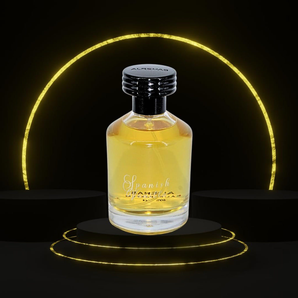 Al-Rehab Spanish Vanilla Eau De Parfum For Women 100ML (3.4 OZ) Long Lasting Arabian Perfumes For Women, Luxurious, Soft & Sweet Scent With Vanilla Notes - Elegant Womens Perfume for All Occasions