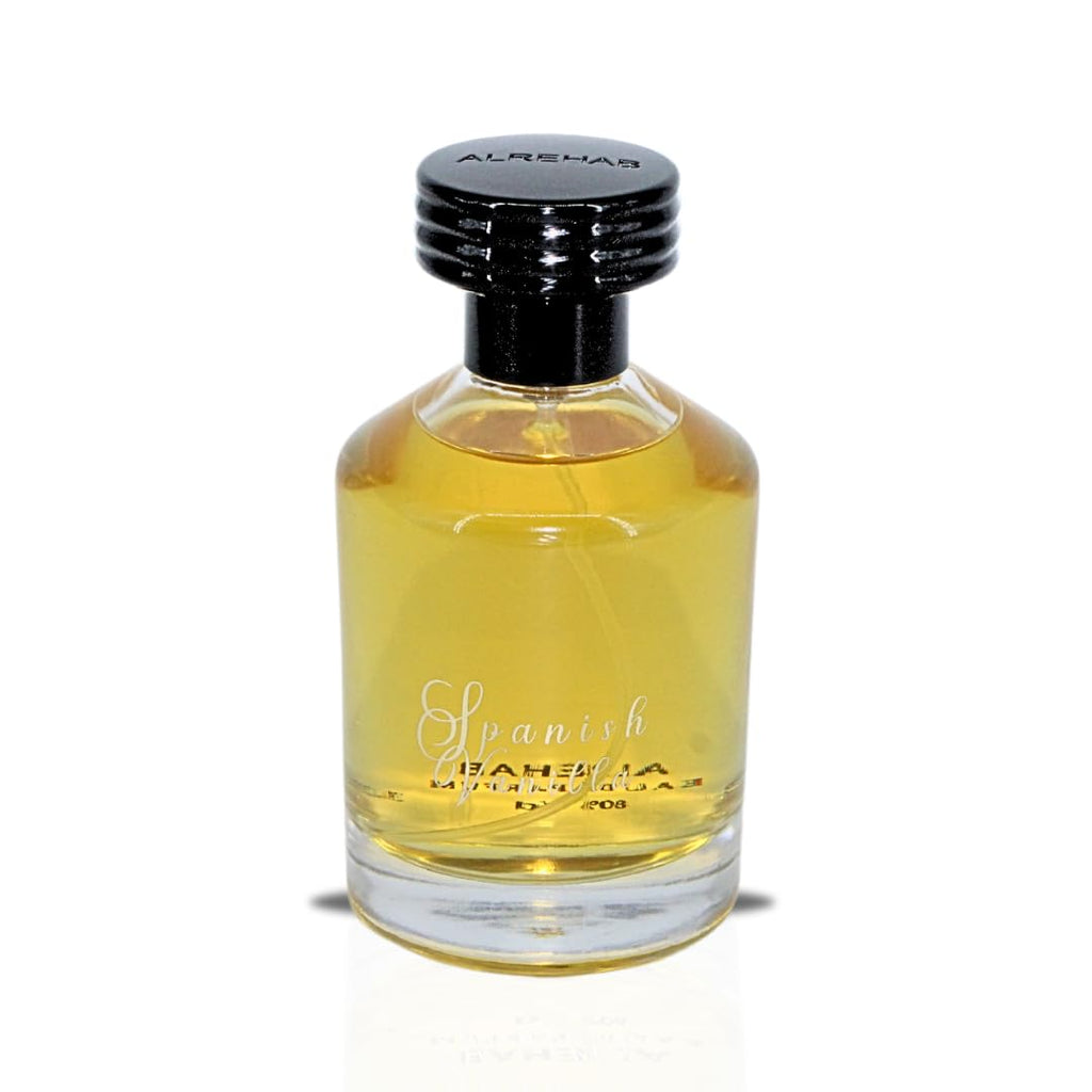 Al-Rehab Spanish Vanilla Eau De Parfum For Women 100ML (3.4 OZ) Long Lasting Arabian Perfumes For Women, Luxurious, Soft & Sweet Scent With Vanilla Notes - Elegant Womens Perfume for All Occasions