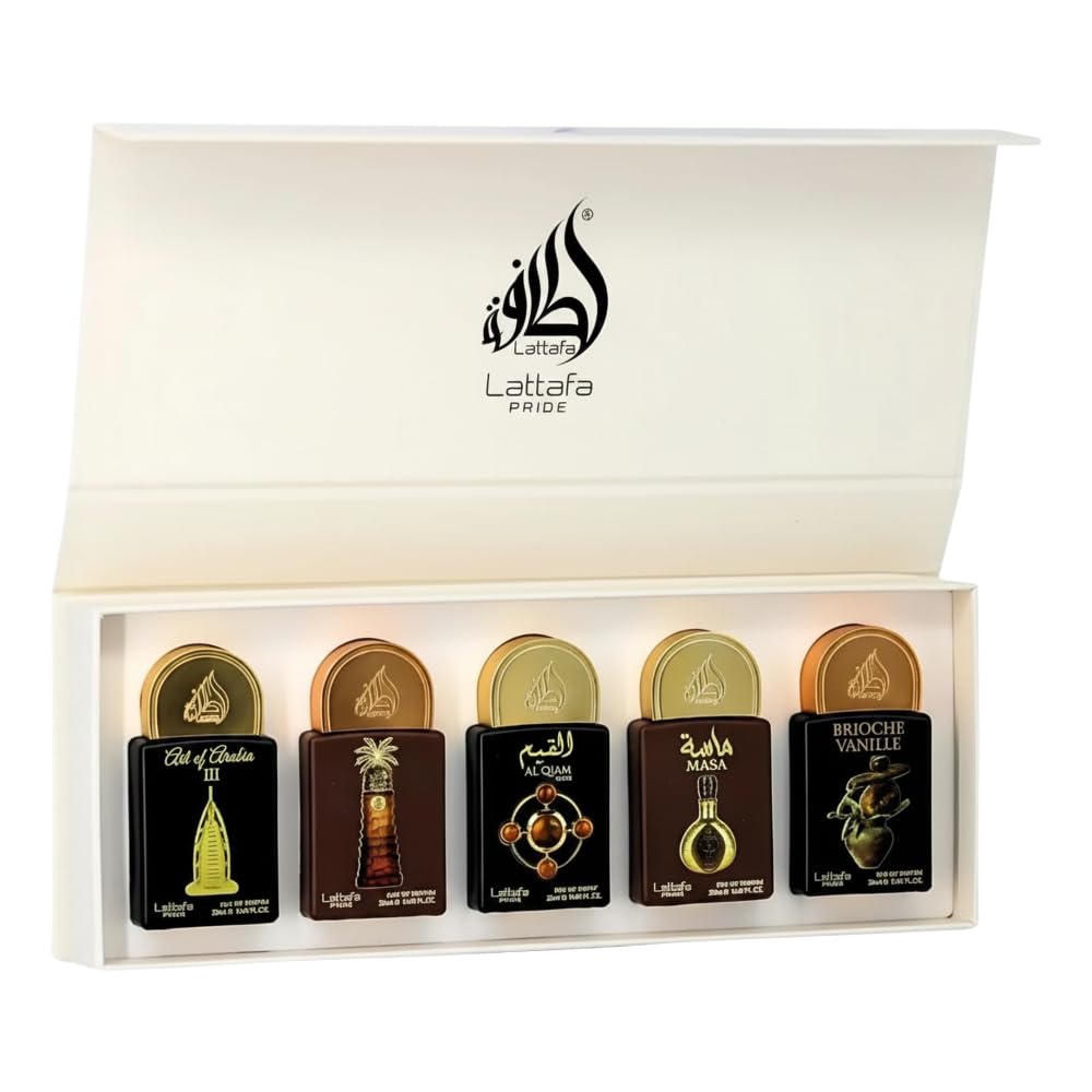 Lattafa Giftset Collection Eau De Parfum | Musk, Amber, Woody, Fruity | Long-Lasting Perfume Fragrance