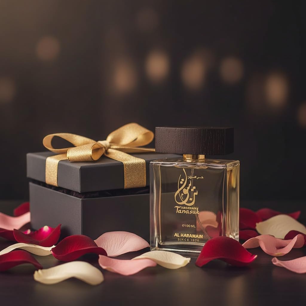 Al Haramain Tanasuk Extrait de Parfum Spray for Unisex, 3.4 Ounce