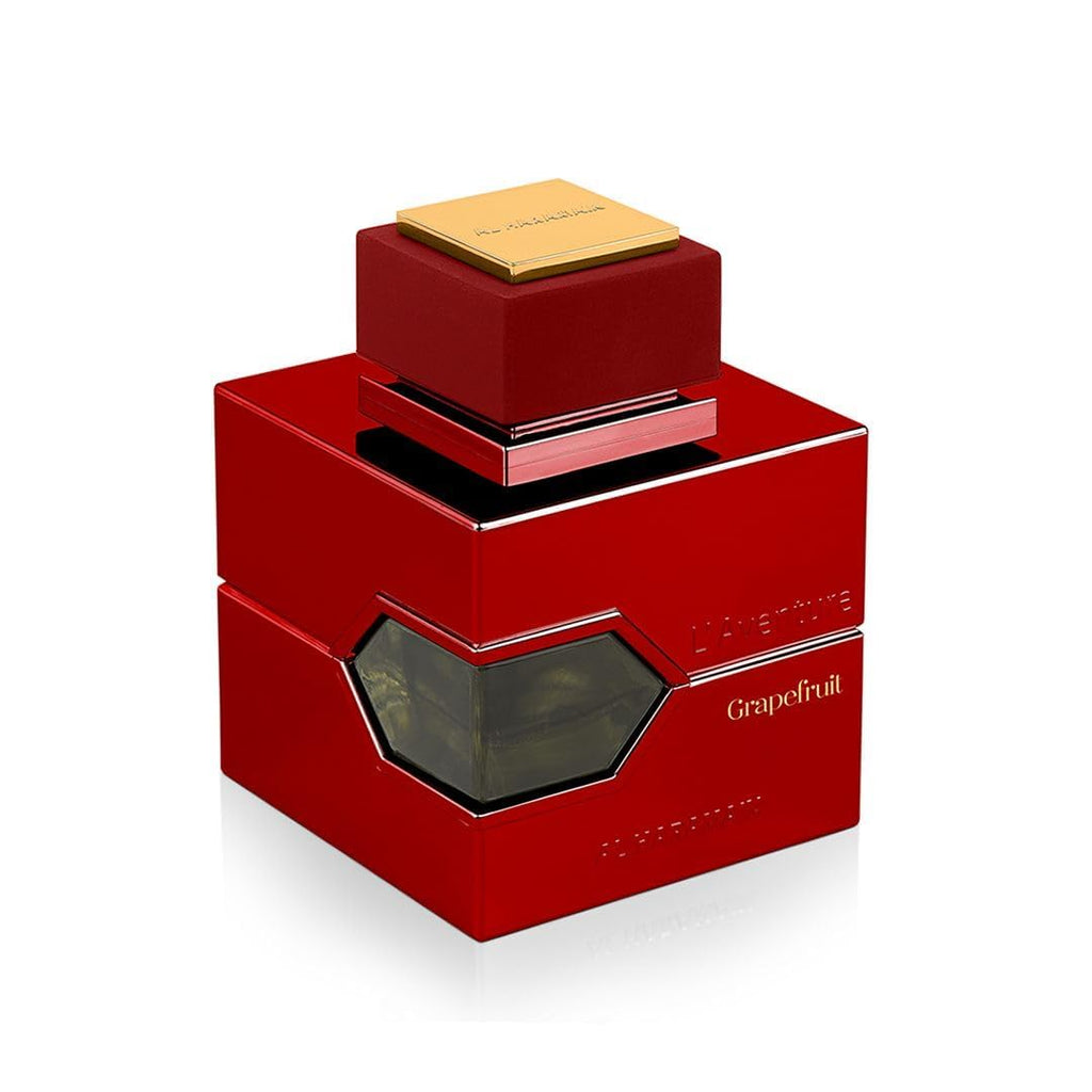 Al Haramain L'Aventure Grapefruit Extrait De Parfum Spray for Women, 3.4 Ounce