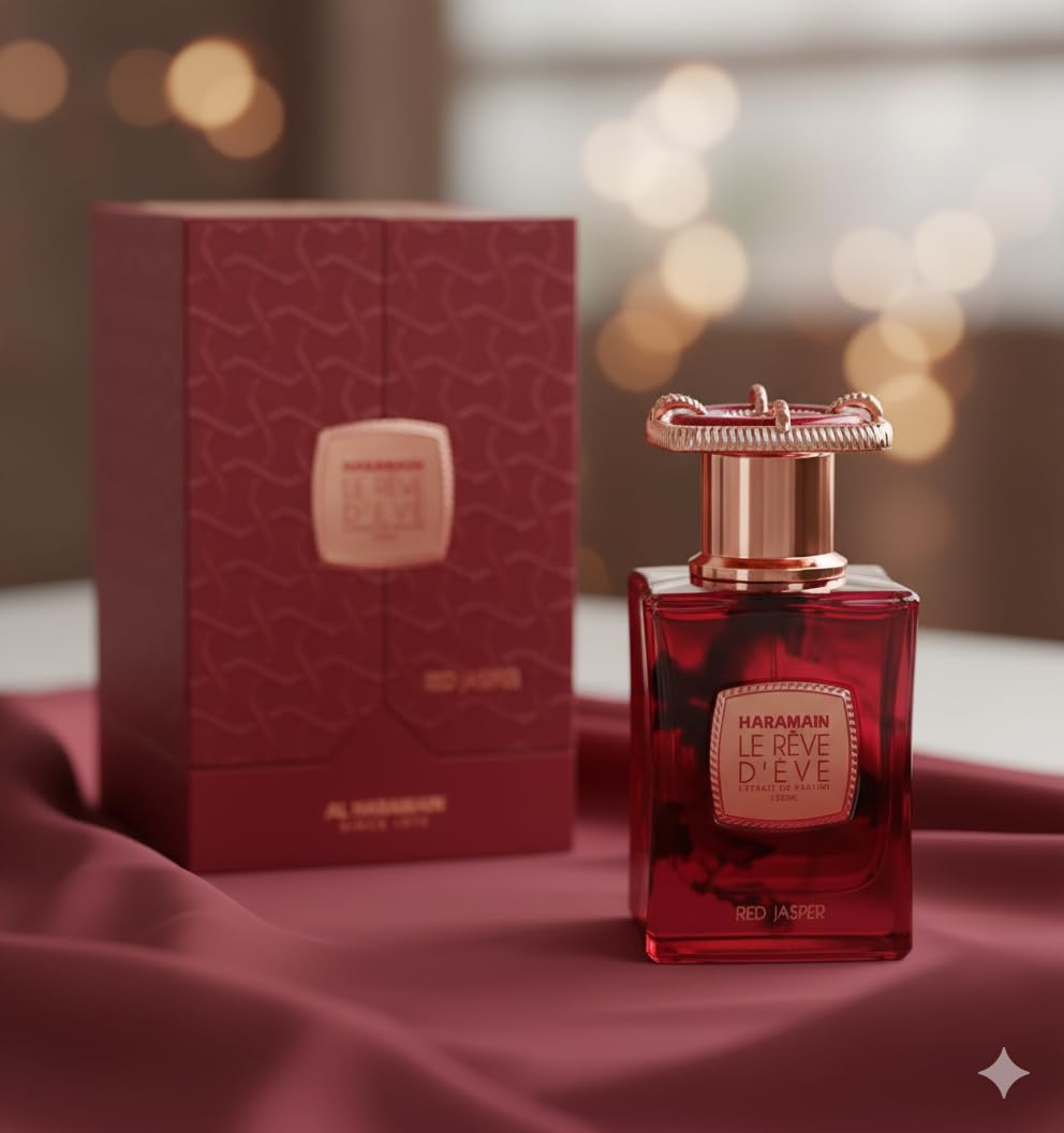 Le Reve DEve Red Jasper by Al Haramain for Women - 3.4 oz Extrait De Parfum Spray