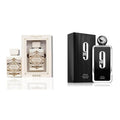 Lattafa Bade'e Al Oud Honor & Glory 3.4 EDP and Afnan 9 PM for Men EDP Bundle