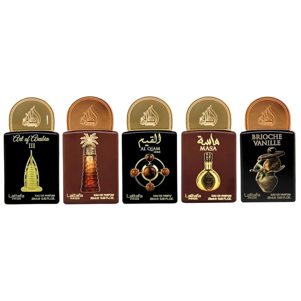 Lattafa Giftset Collection Eau De Parfum | Musk, Amber, Woody, Fruity | Long-Lasting Perfume Fragrance