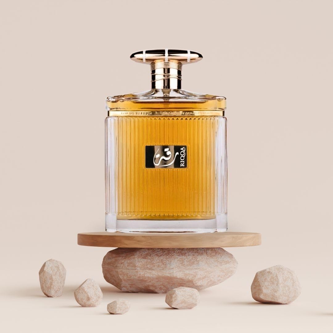 Ard Al Zaafaran Riqqa Eau De Parfum Spray 100ml (3.4 oz) | A Blend of Cinnamon, Tonka Bean & Praline, Leaving a Sweet and Indulgent Finish.