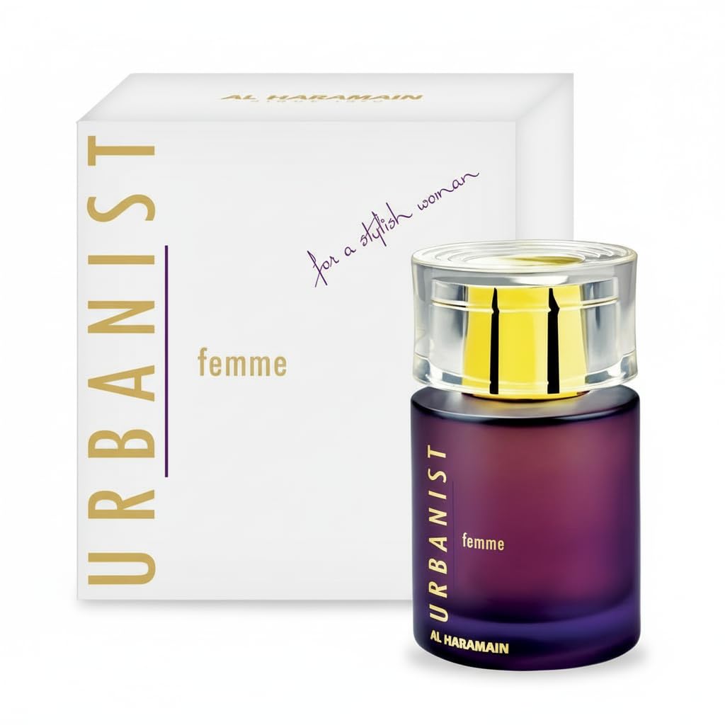 Al Haramain Urbanist Eau de Perfume Spray for A Stylish Woman, 3.4 Ounce