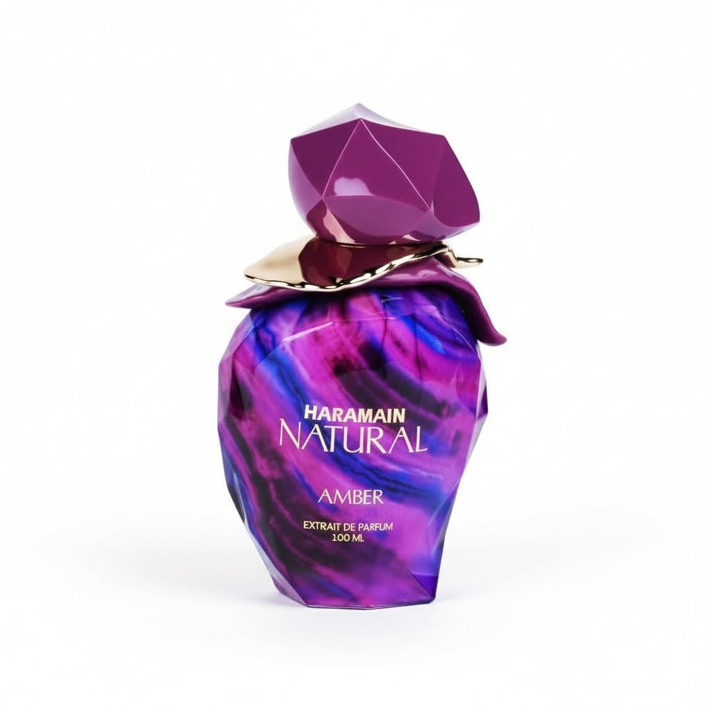 Natural Amber by Al Haramain for Unisex - 3.4 oz Extrait De Parfum Spray
