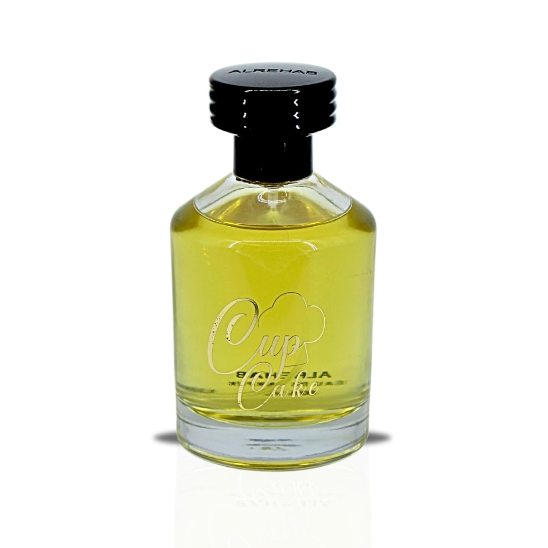Al-Rehab Cupcake Eau De Parfum For Women 100ML (3.4 OZ) - A Sweet & Cozy Scent, Long Lasting Arabian Perfumes For Women With Citrus, Amber & Vanilla Notes - Elegant Womens Perfume for Everyday Wear