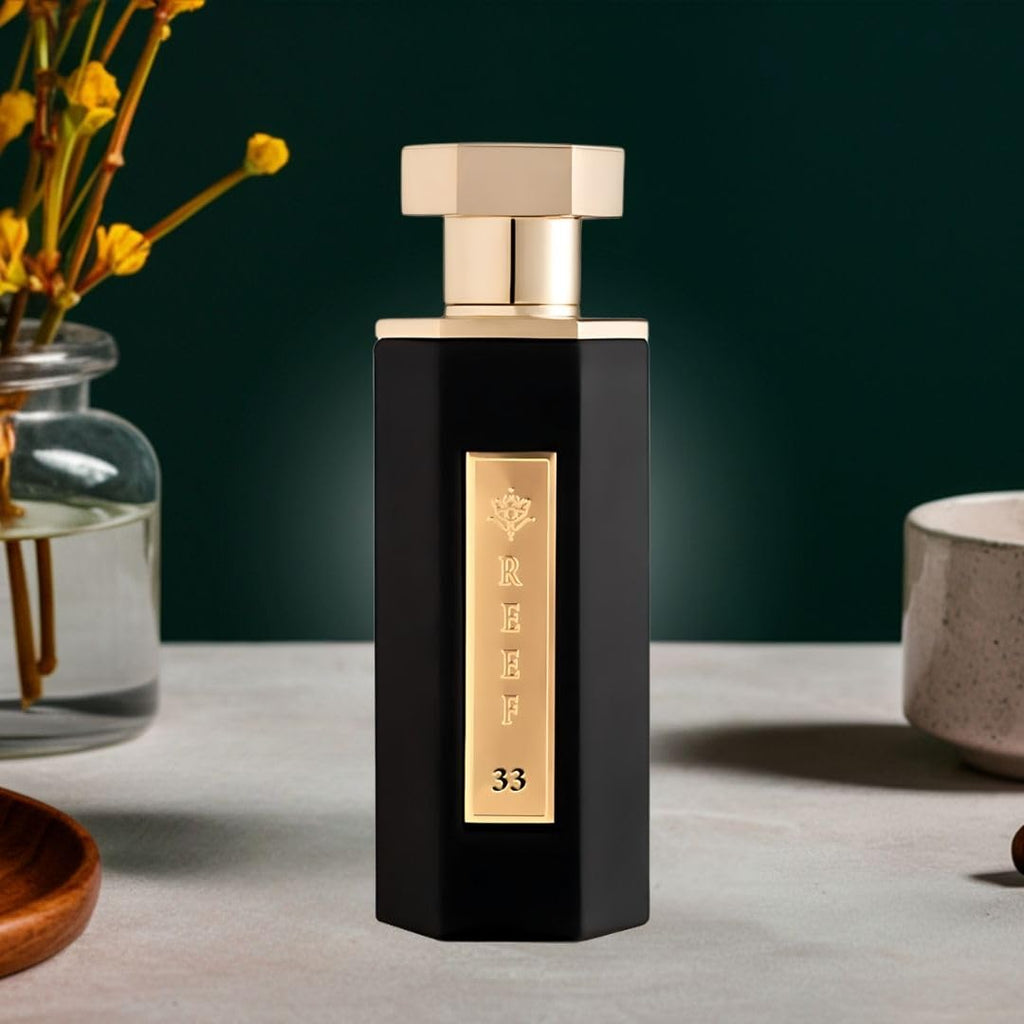 Reef 33 Arabian Perfumes For Women 100ML (3.38 OZ) Long Lasting Eau De Parfum For Women & Luxurious Fragrance With Saffron & Oud Notes