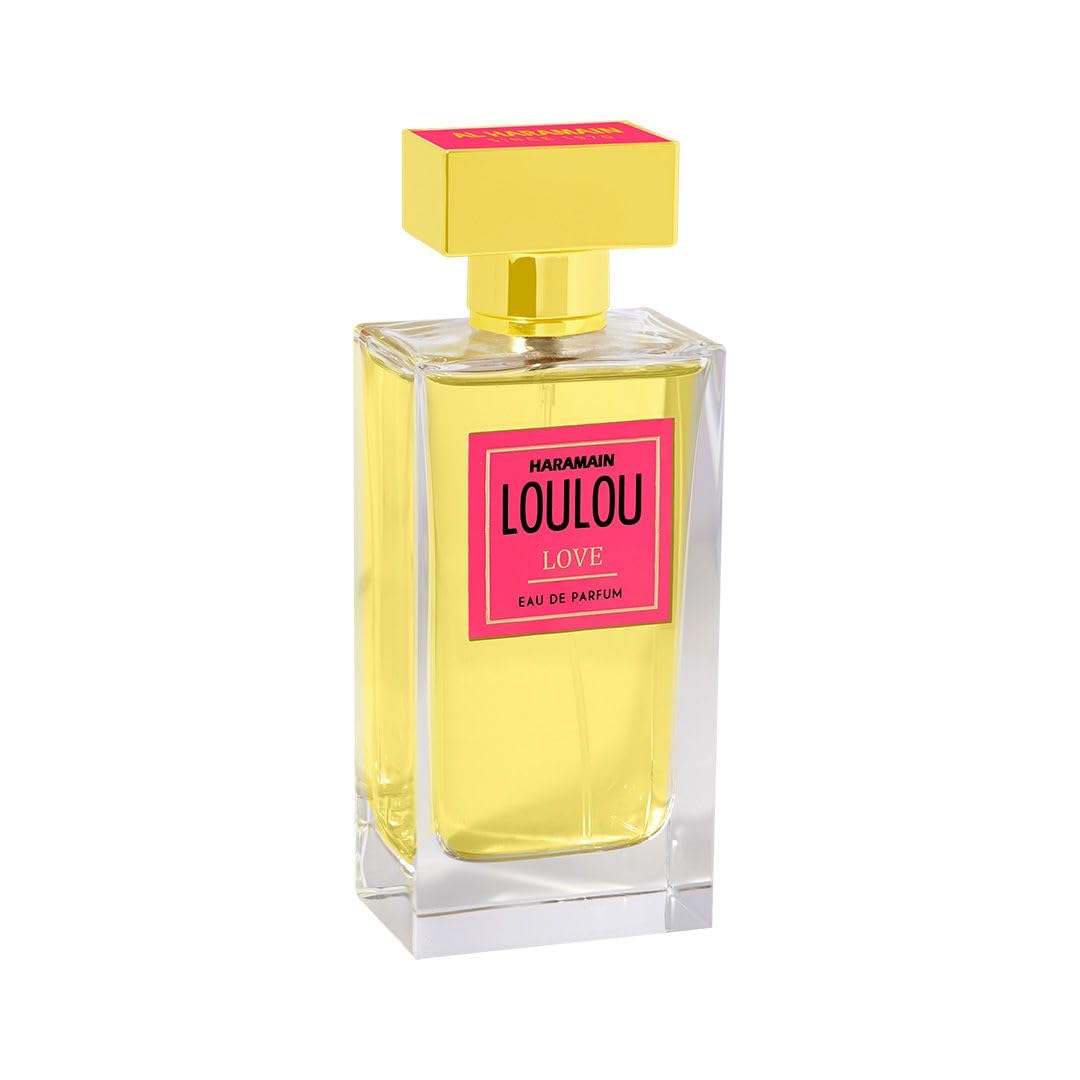 Al Haramain Loulou Love - Perfume for Women - Women's Perfume with Burst of Freshness - Vibrant Notes of Mandarin and Sour Cherry - 3.33 oz EDP Spray