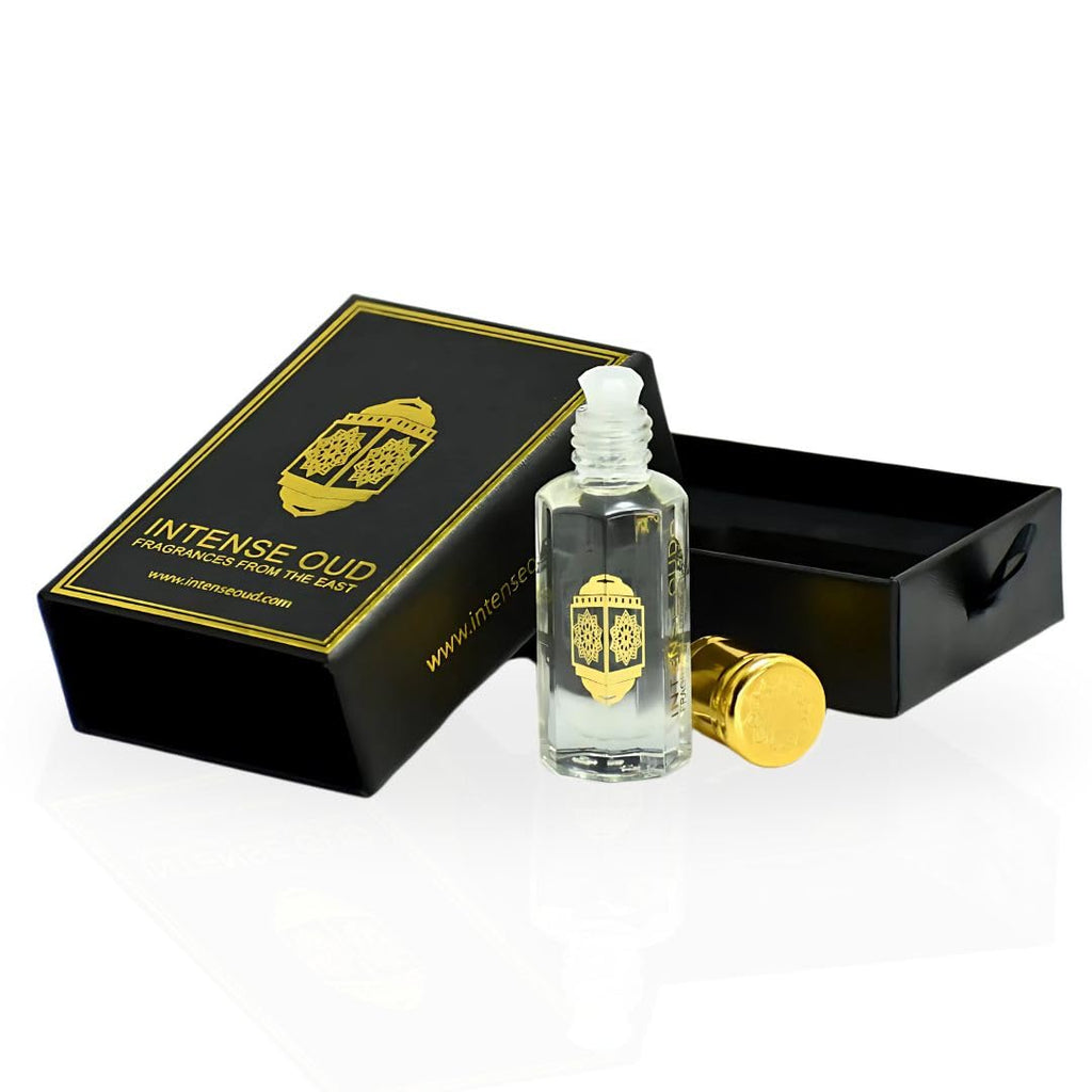 INTENSE OUD Tasfiq Long Lasting Arabian Perfume Oils for Women 12ML (0.40 OZ) Fragrance Oil With Fruity & Woody Notes – Concentrated Perfume Oil & Premium Valentines Day Gift With Black Box