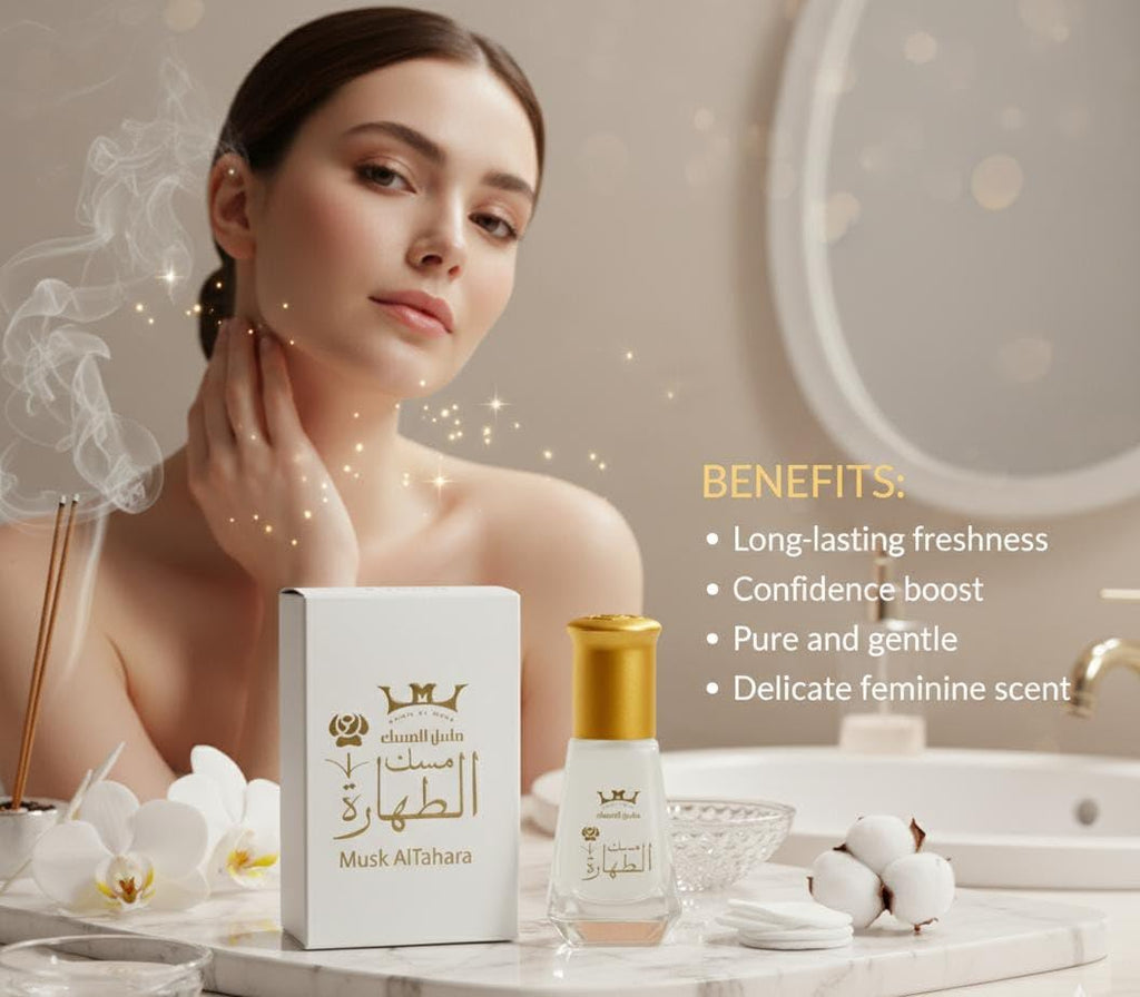 Pure & Holy – White Musk Halal Perfume Oil 6ml