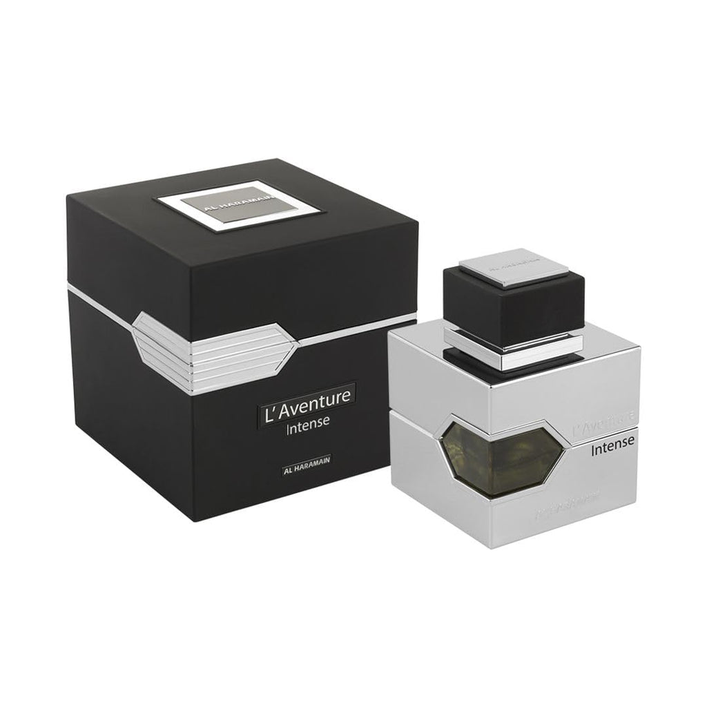 Al Haramain L'Aventure Intense for Men Eau de Parfum Spray, 3.4 Ounce