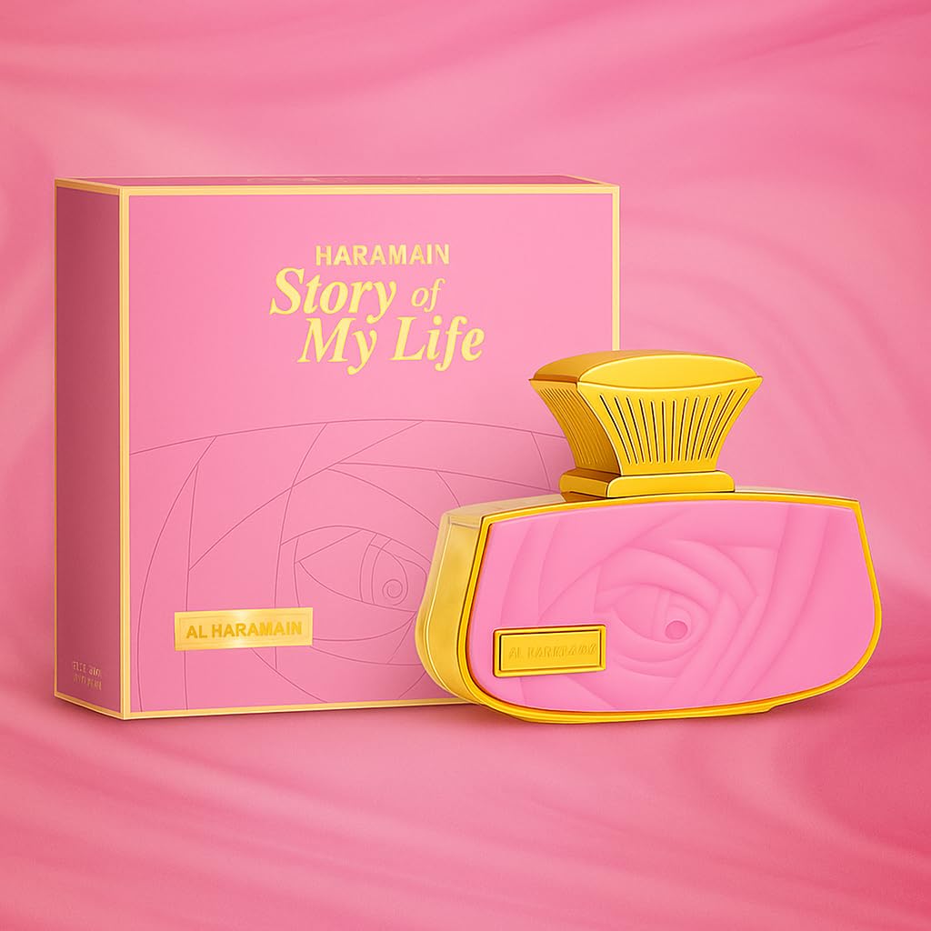 Al Haramain Story of My Life - Arabian Perfume for Women - Long Lasting Perfume for Women - Floral Fragrances - Eau de Parfum for Women - 2.5 oz