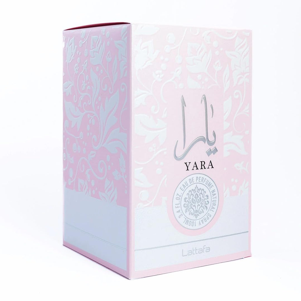 Al Haramain Amber Oud Gold Edition for Women Eau de Parfum Spray, 6.7 Ounce & Lattafa Yara for Women Eau de Parfum Spray, 3.40 Ounce Bundle