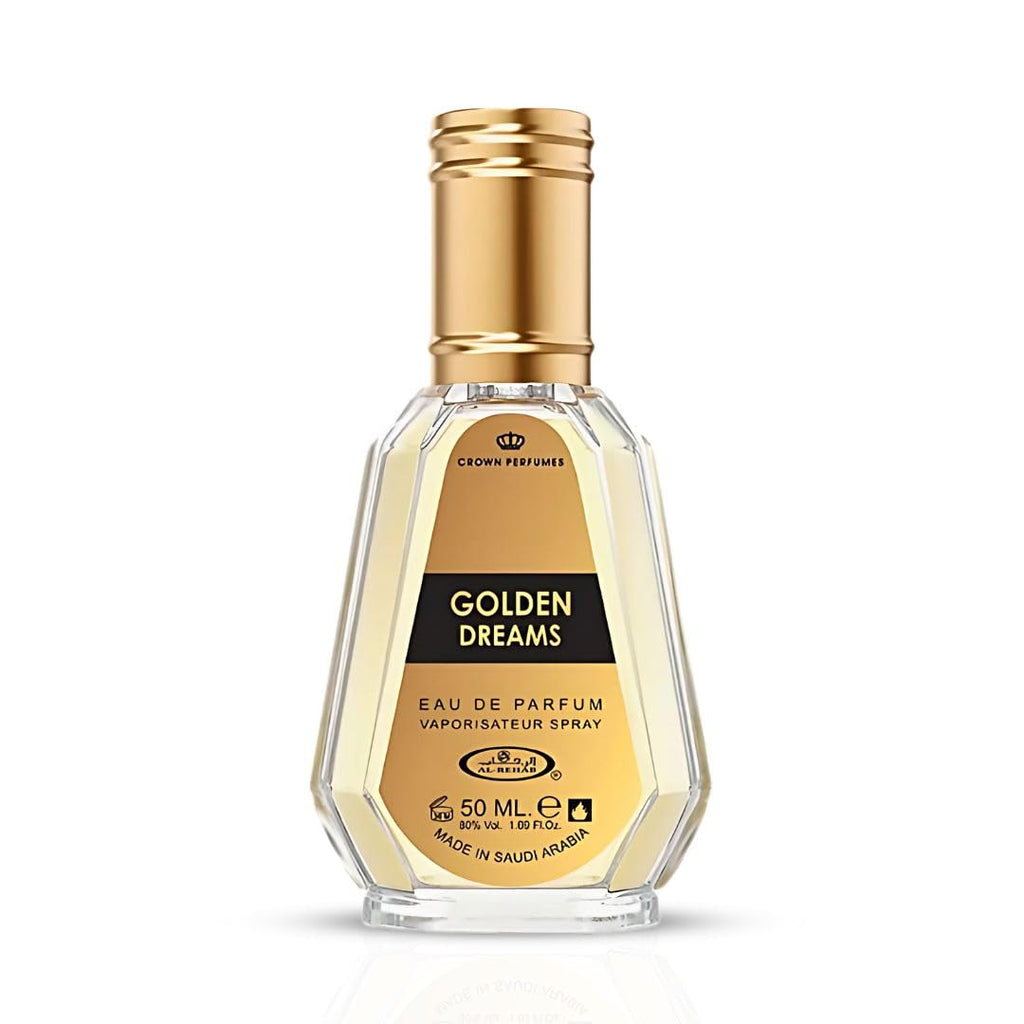 Al Rehab Golden Dreams Eau de Parfum Spray for Women, 1.7 Ounce / 50ml