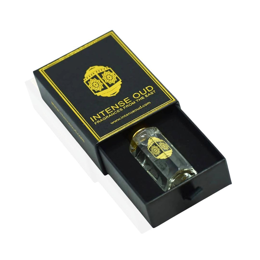 INTENSE OUD Tasfiq Long Lasting Arabian Perfume Oils for Women 12ML (0.40 OZ) Fragrance Oil With Fruity & Woody Notes – Concentrated Perfume Oil & Premium Valentines Day Gift With Black Box