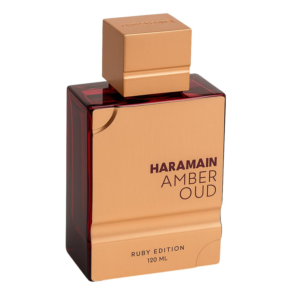 Al Haramain Amber Oud Ruby Edition - Arabian Perfume for Women and Men - Unisex Amber Perfume - Long Lasting Perfume for Men and Women - 4 oz