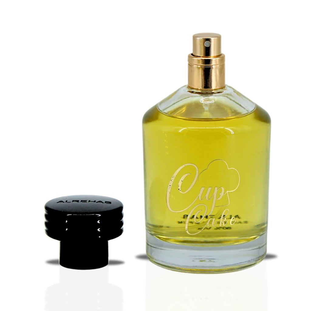 Al-Rehab Cupcake Eau De Parfum For Women 100ML (3.4 OZ) - A Sweet & Cozy Scent, Long Lasting Arabian Perfumes For Women With Citrus, Amber & Vanilla Notes - Elegant Womens Perfume for Everyday Wear