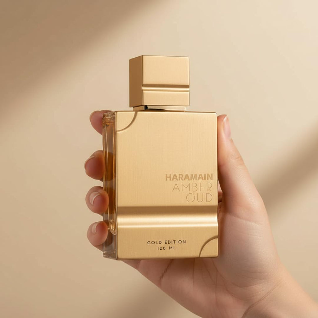 Al Haramain Amber Oud Gold Edition Eau De Parfum Spray 120ml (4 oz) - Unisex Arabian Perfume for Women & Men, Long-Lasting Amber Cologne with Refreshing & Sweet Fragrance