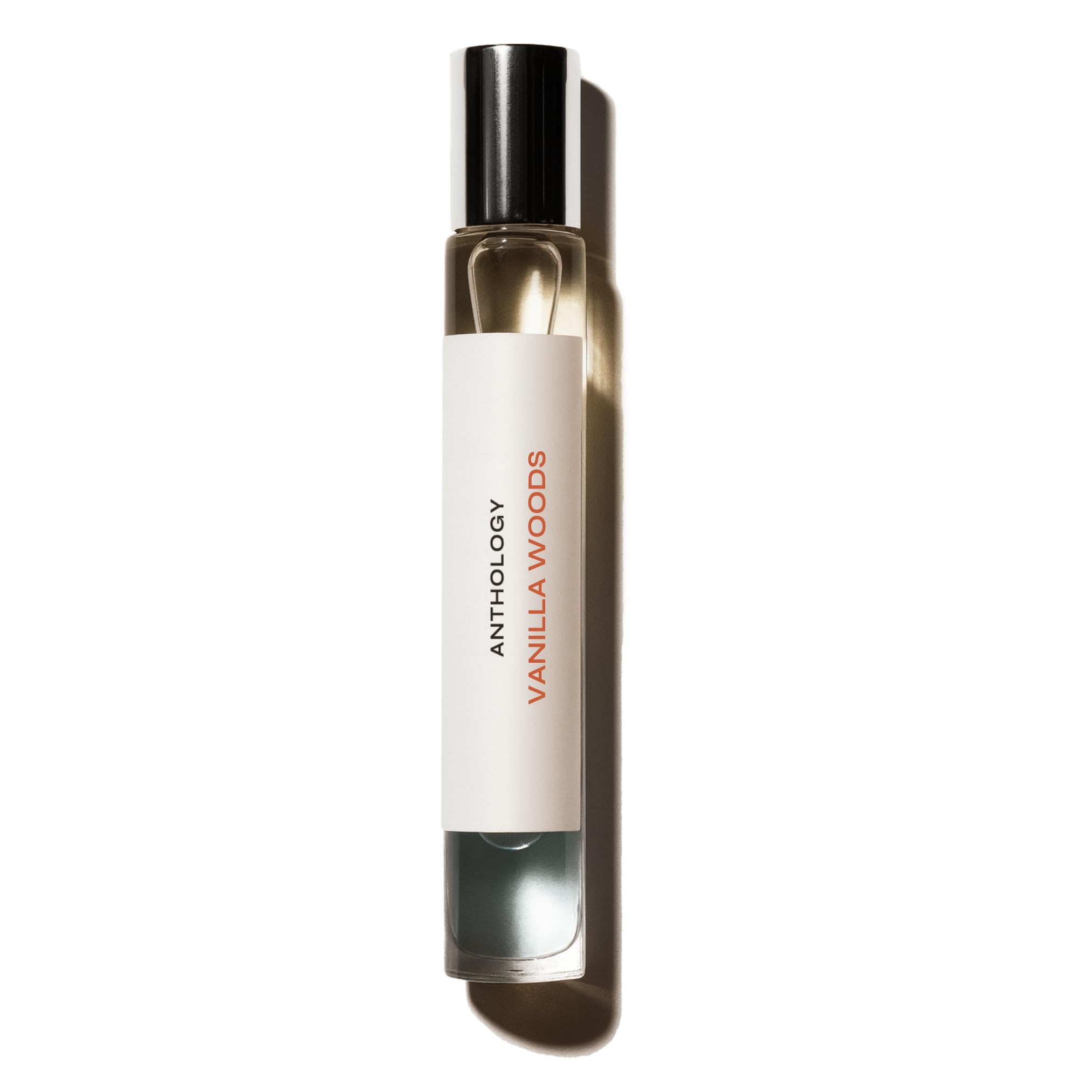Anthology Vanilla Woods Perfume Oil roll-on 0.3oz | Woody & Vanilla Notes | Alcohol-Free Rollerball