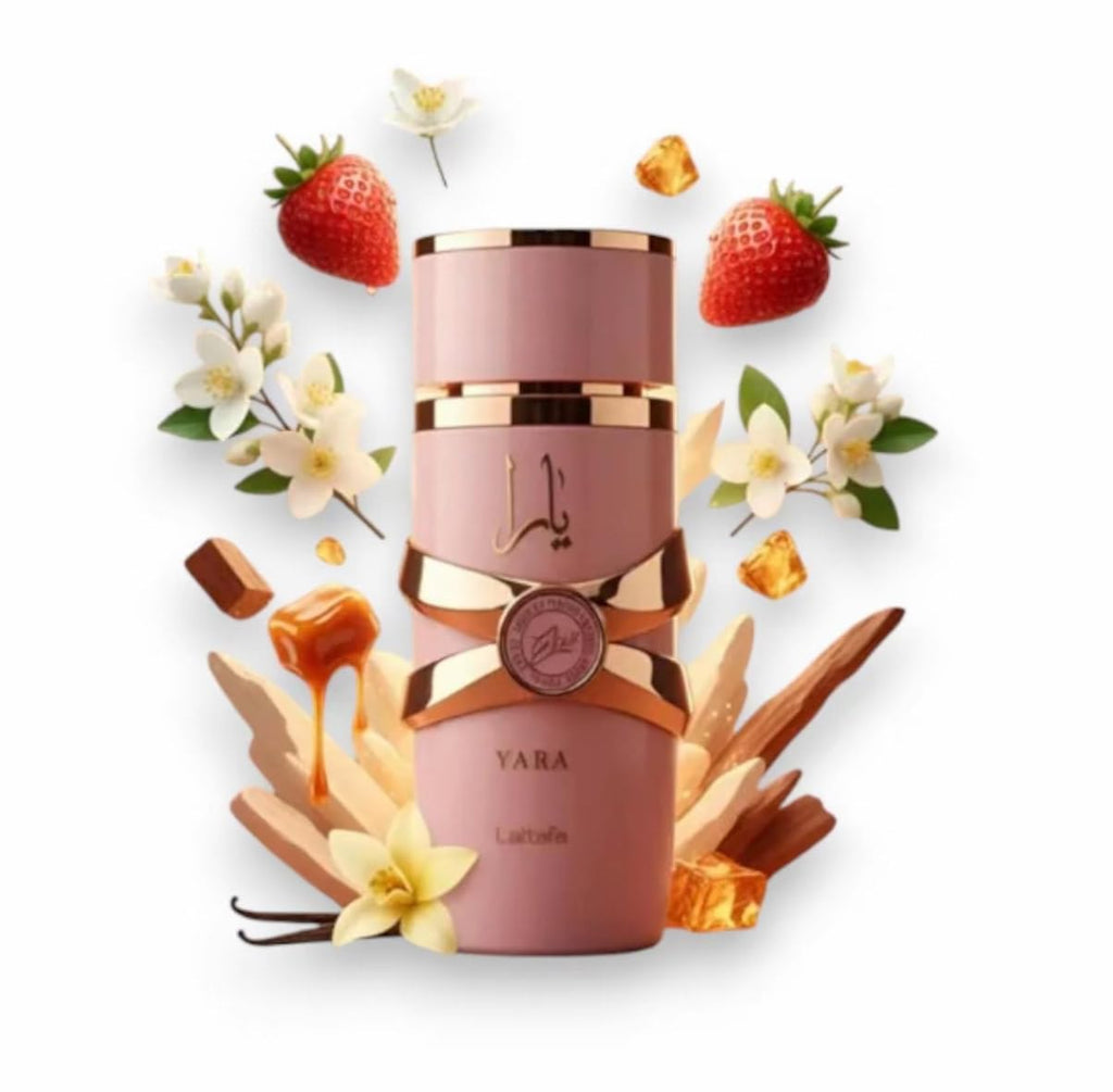 Lattafa Yara and Yara Elixir Eau de Parfum Bundle for Women – Fresh Floral Perfume Set, 2 × 100ml
