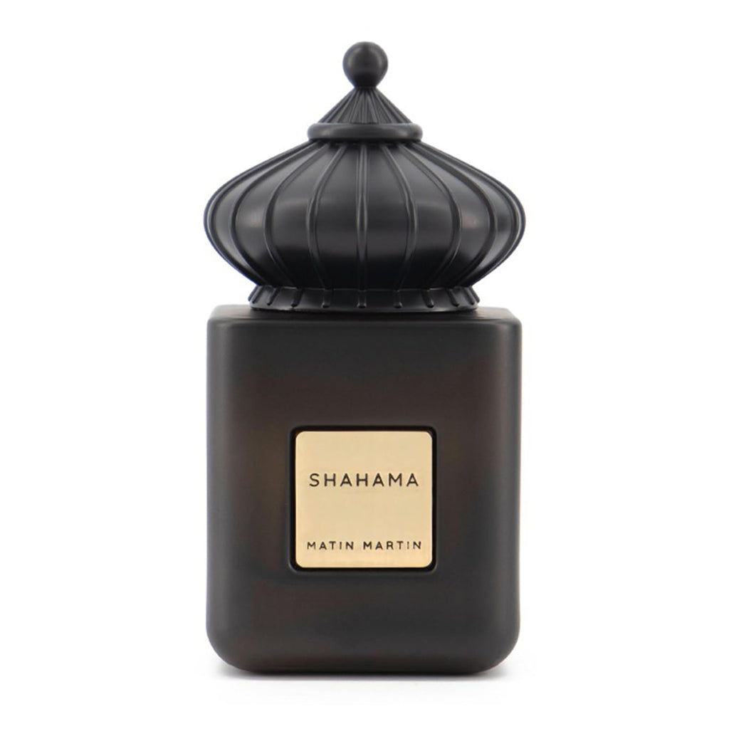 Matin Martin Shahama - Arabian Perfume for Men - Long Lasting Oriental Fragrance with Fruity, Spicy, Oud, Leather Notes - Arabic Cologne - Eau de Parfum - Luxury Gift - Travel Size - 3.4 oz EDP Spray