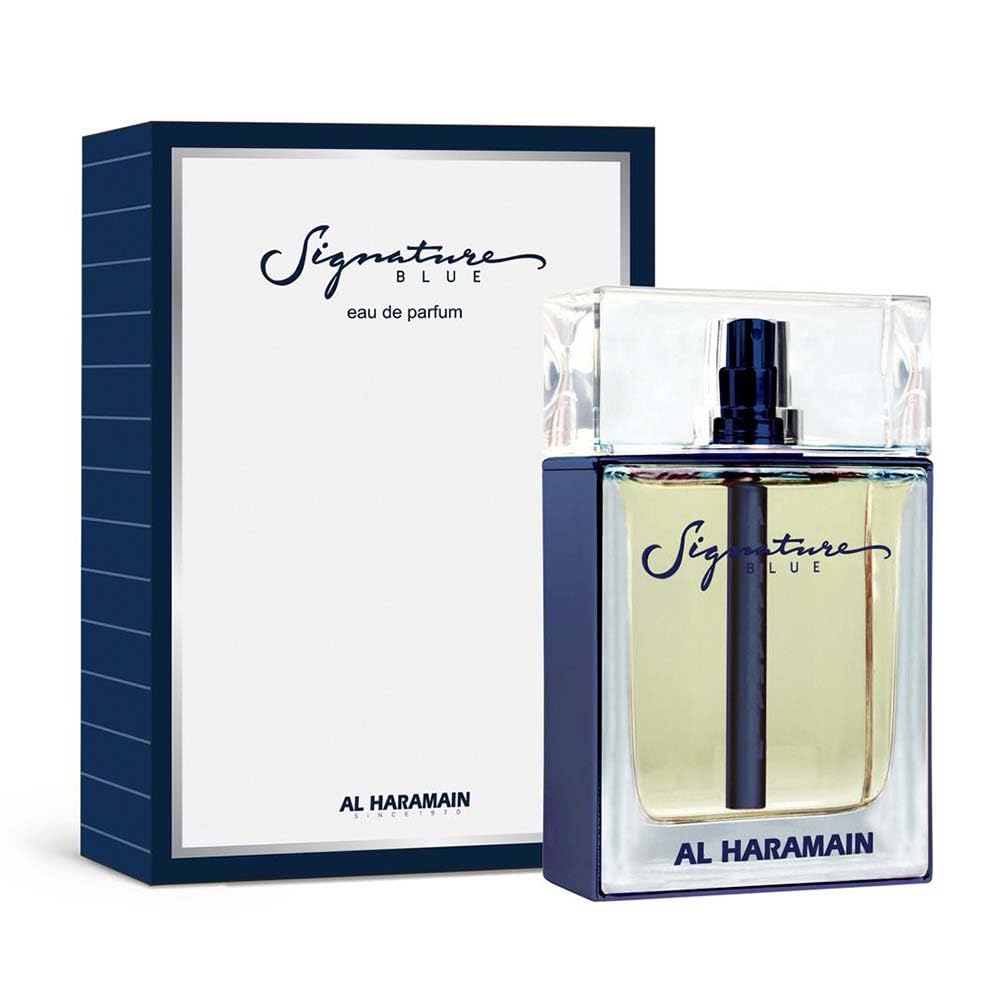 Al Haramain Signature Blue Eau De Parfum Spray for Unisex, 3,4 Ounce
