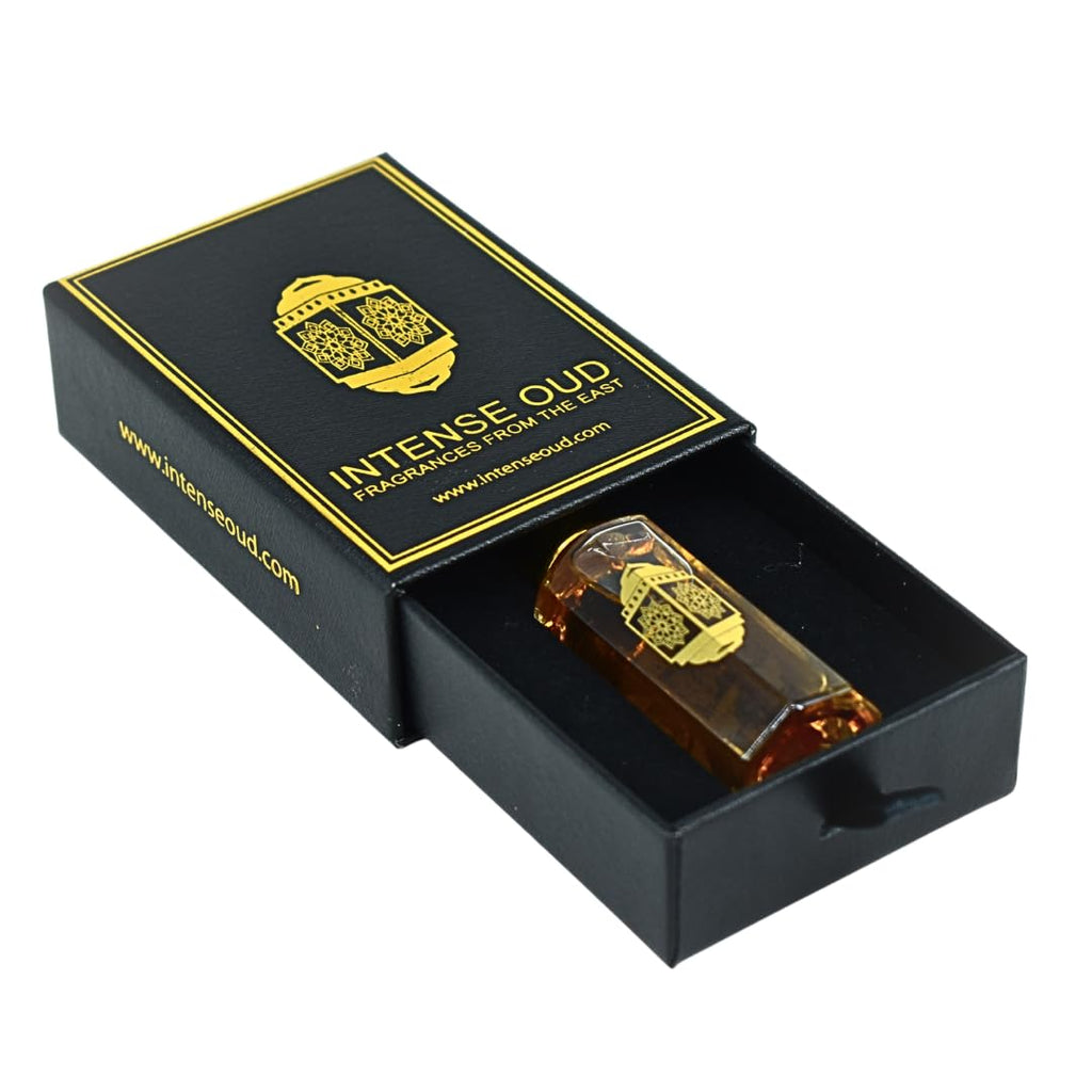 INTENSE OUD Poison Girl Arabian Perfume Oil for Women, Long Lasting Alcohol-Free Concentrated Fragrance, 12ml (0.40 oz) in Black Gift Box, Orange & Vanilla Notes