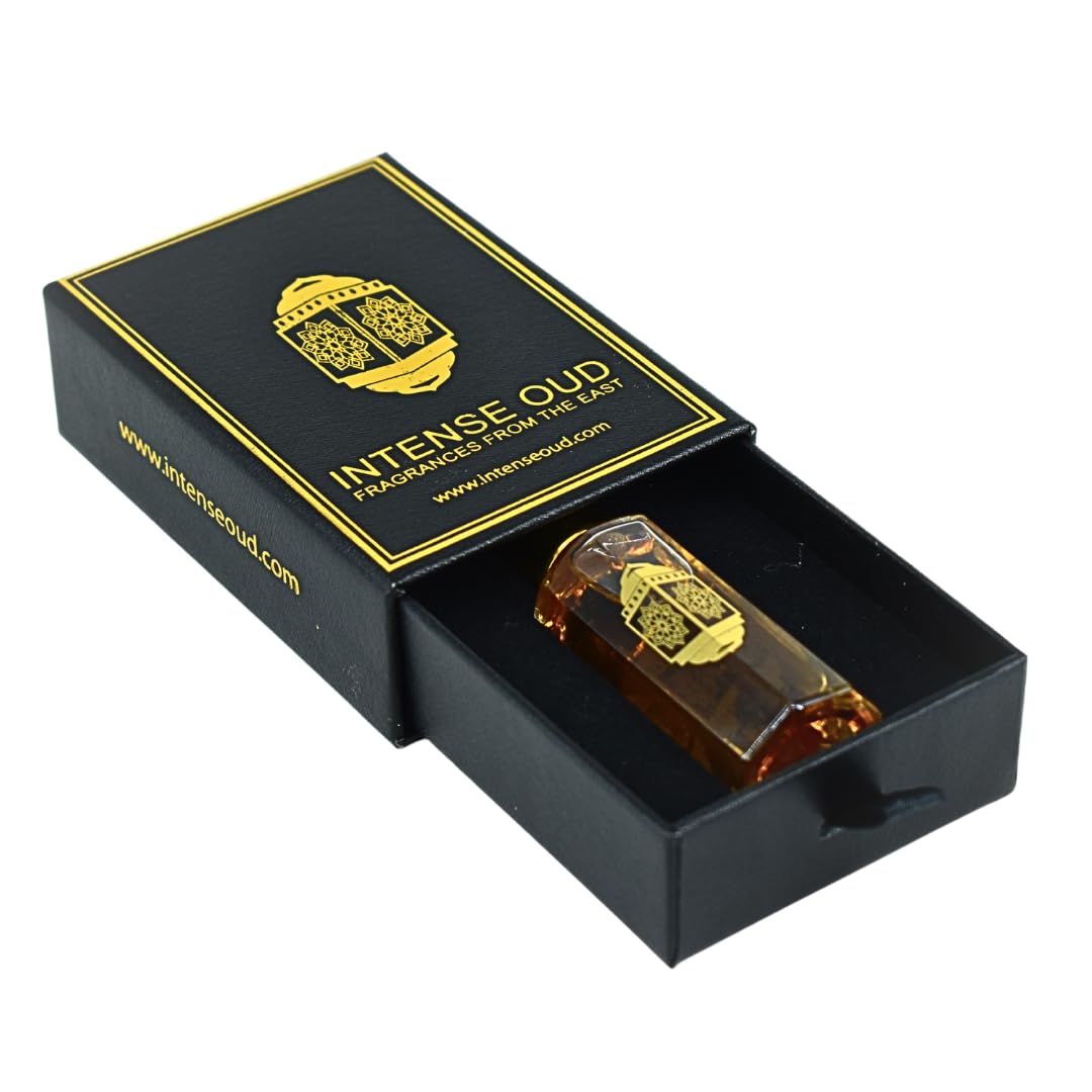 INTENSE OUD Poison Girl Arabian Perfume Oil for Women, Long Lasting Alcohol-Free Concentrated Fragrance, 12ml (0.40 oz) in Black Gift Box, Orange & Vanilla Notes