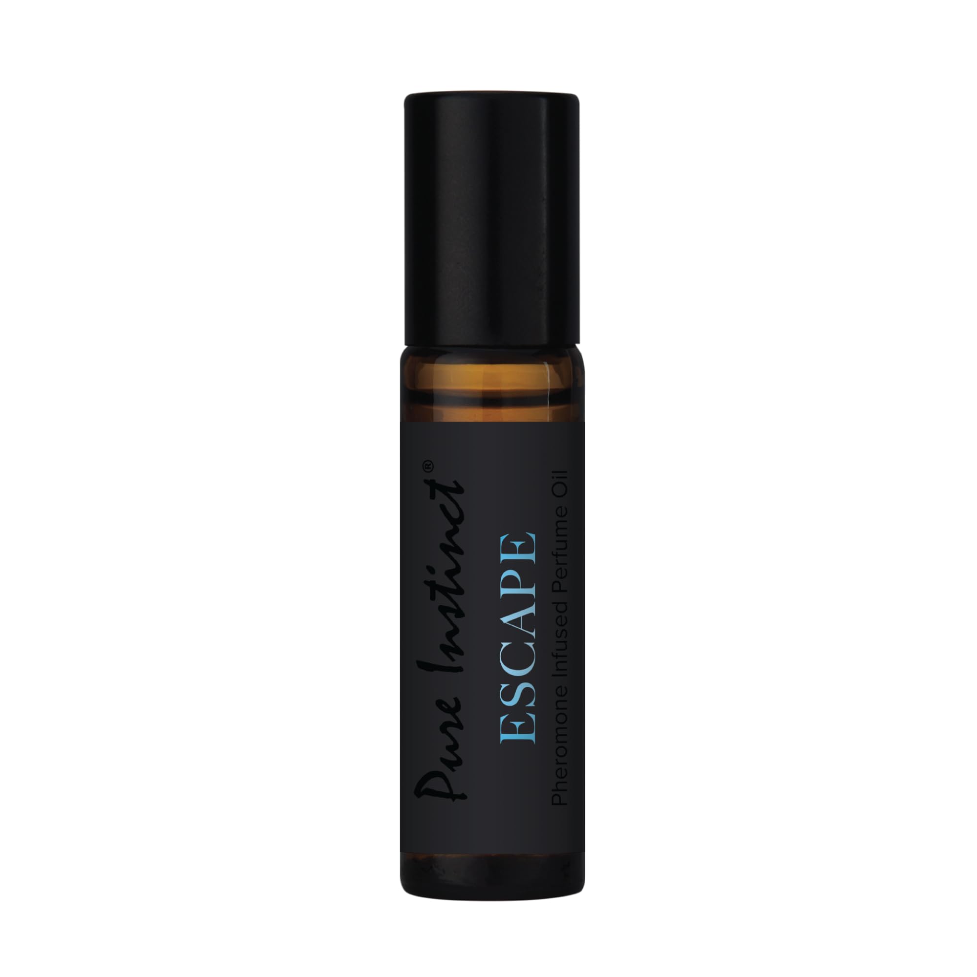 Pure Instinct ESCAPE The Original Pheromone Infused Essential Oil Perfume Cologne - Men's Collection - TSA Ready (Roll On Bottle 0.34 Fl. Oz./10.2mL)