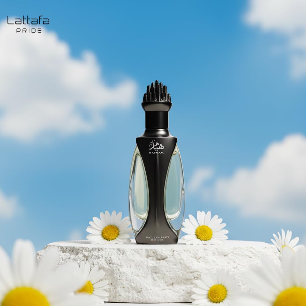 Lattafa Niche Emarati Hayaam – Marine, Citrus, Floral, Woody – Eau de Parfum Long-Lasting Fragrance for Everyone, 3.4 Ounce / 100 ml