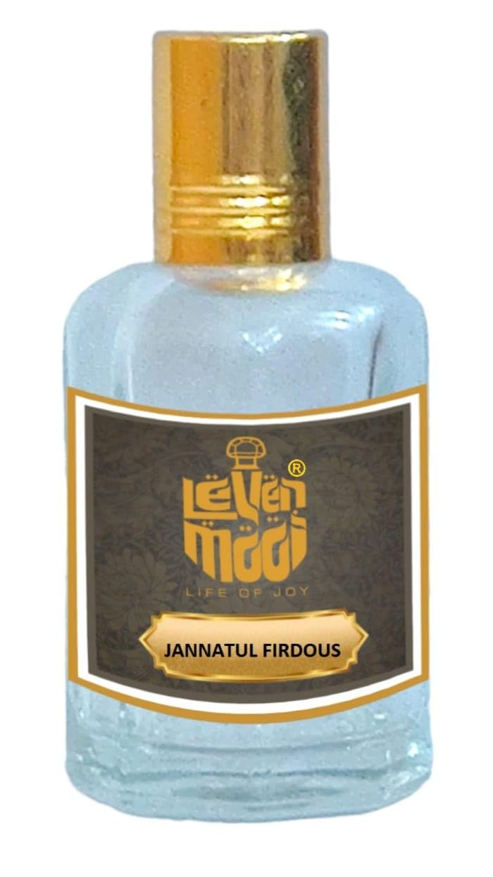LEVENMOOI JANNATUL FIRDOUS 3ml with glass attar for Suitable for Daily uses, Occasions & parties long lasting Fragrance roll on Perfume Oil Leak proof available in travel size for unisex.
