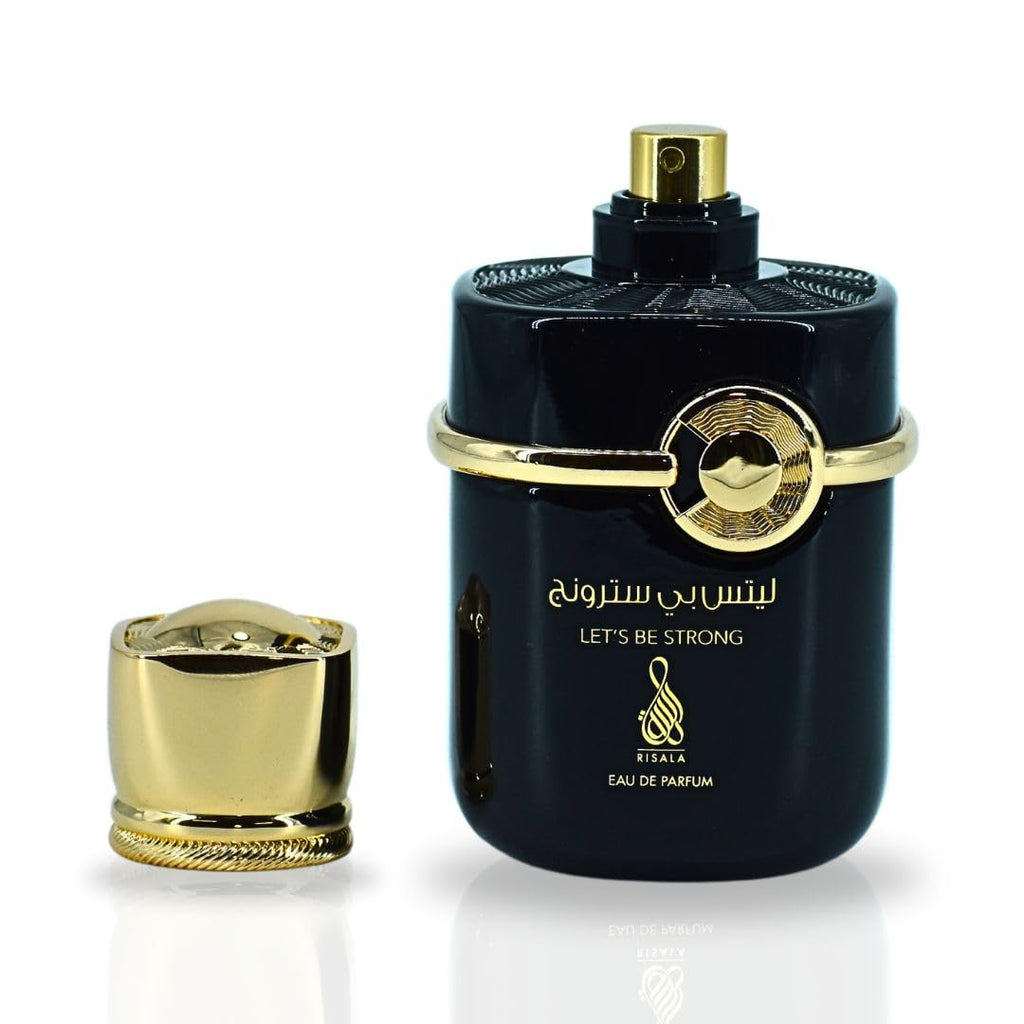 RISALA Let's Be Strong EDP Spray 100ML (3.4 OZ) A Long Lasting & Unique Blend Of Aromatic Woody Fragrance.
