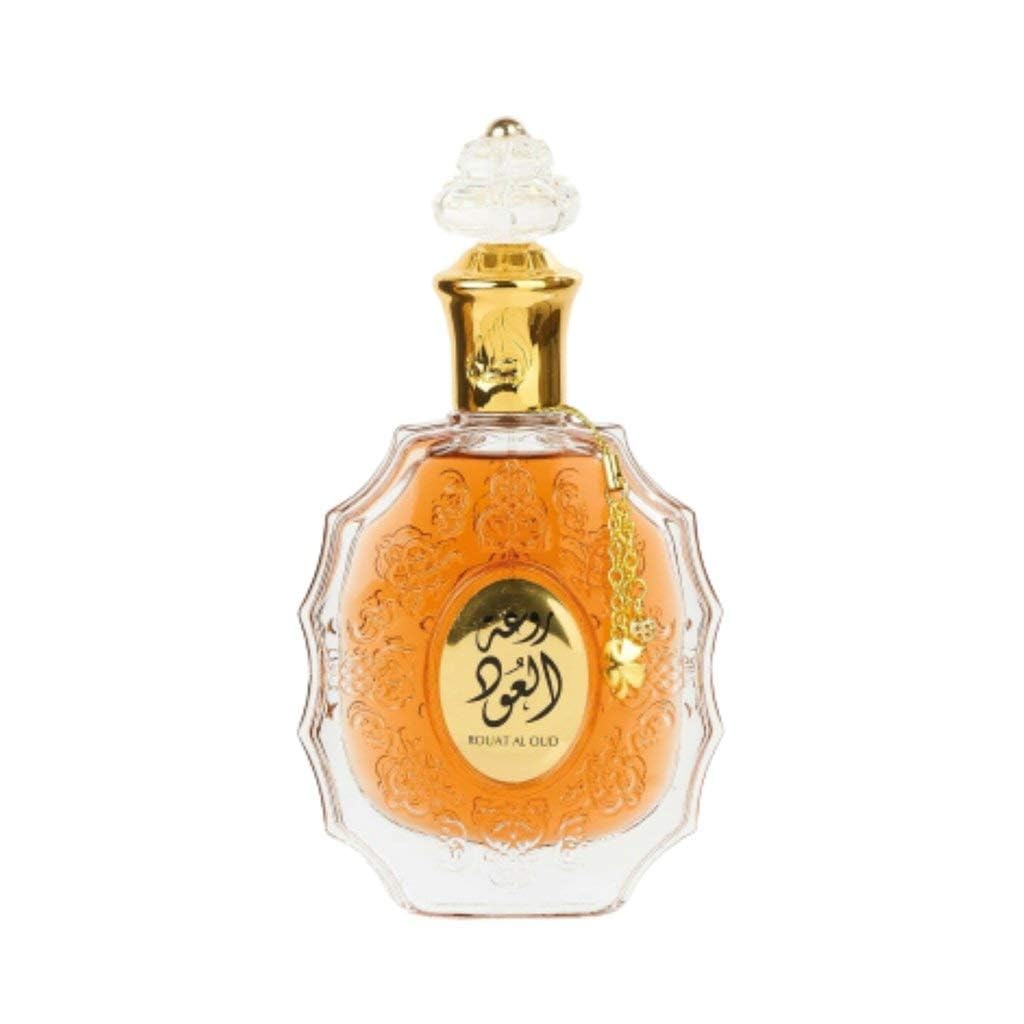 Lattafa Rouat Al Oud for Unisex Eau de Parfum Spray, 3.4 Ounce (Pack of 2)