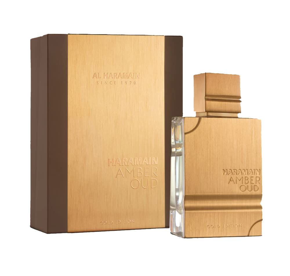 Al Haramain Amber Oud Gold Edition for Women Eau de Parfum Spray, 6.7 Ounce & Lattafa Yara for Women Eau de Parfum Spray, 3.40 Ounce Bundle