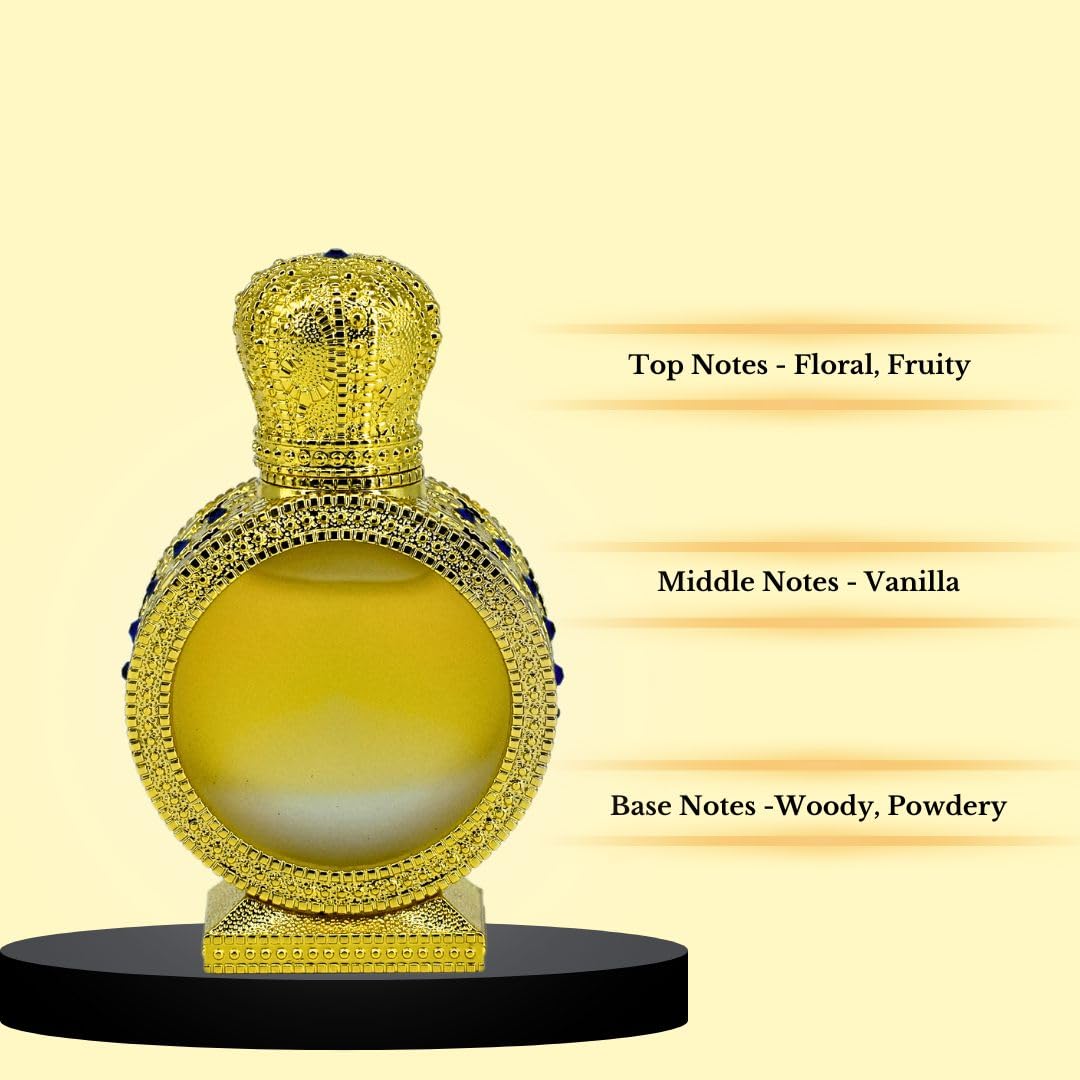 Hamidi SALSABEEL Concentrated Perfume Oils for Women & Men 25ML (0.8 OZ) Enjoy Long Lasting Fragrance Oil, Indulge In The Harmonious Blend Of This Arabian Perfume Oil Perfect For Any Occassion
