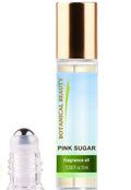 Botanical Beauty PINK SUGAR FRAGRANCE OIL ROLL-ON Rollerball Perfume, Long Lasting an luxury scent blend of Lemon, Orange, Jasmine, Rose, Lily of the Valley, Sugary Vanilla (0.338 Fl Oz 10 ml)