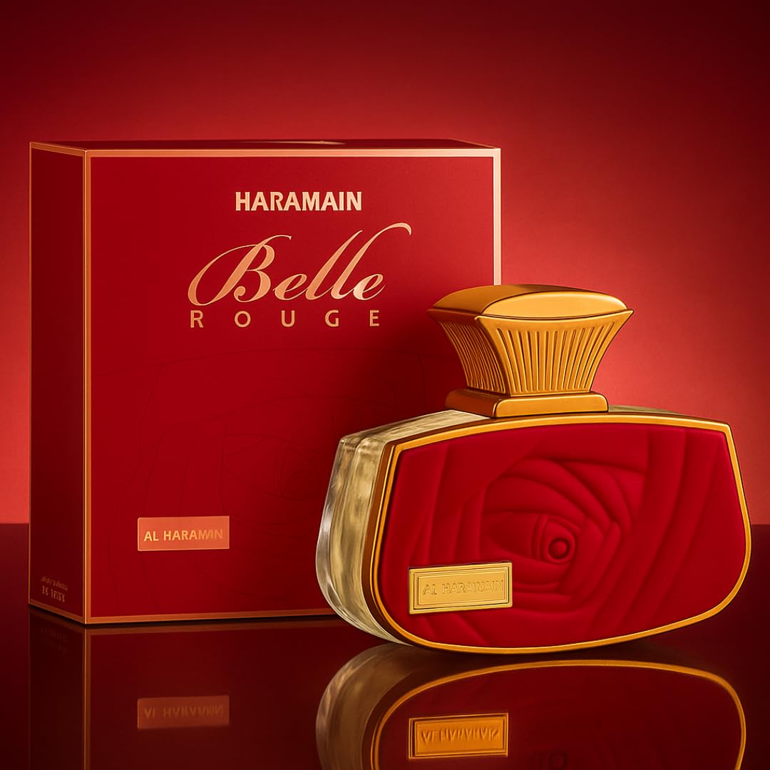 Al Haramain Belle Rouge Eau De Parfum Spray for Women, 2.5 Ounce