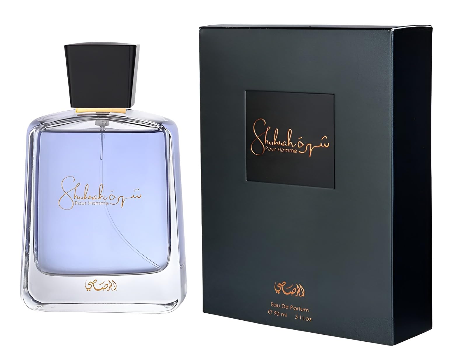 RASASI Shuhrah For Men - Eau de Parfum 90ML (3 Oz), Premium Arabian Perfume for Men, The Ultimate Men Perfumes With A Bold And Long-Lasting Fragrance For Special Occasions & Everyday Elegance