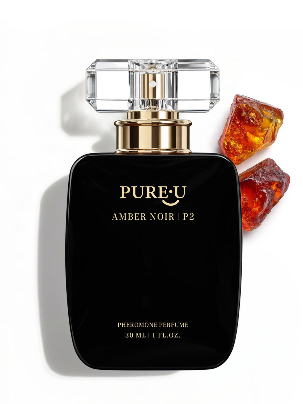 PUREU Pheromone Perfume for Women - Long Lasting Warm Amber Vanilla Gourmand Scent, Intensely Concentrated Extrait de Parfum Spray Oil, Travel Size for Romantic Date Night, 1 fl. oz (30ML)