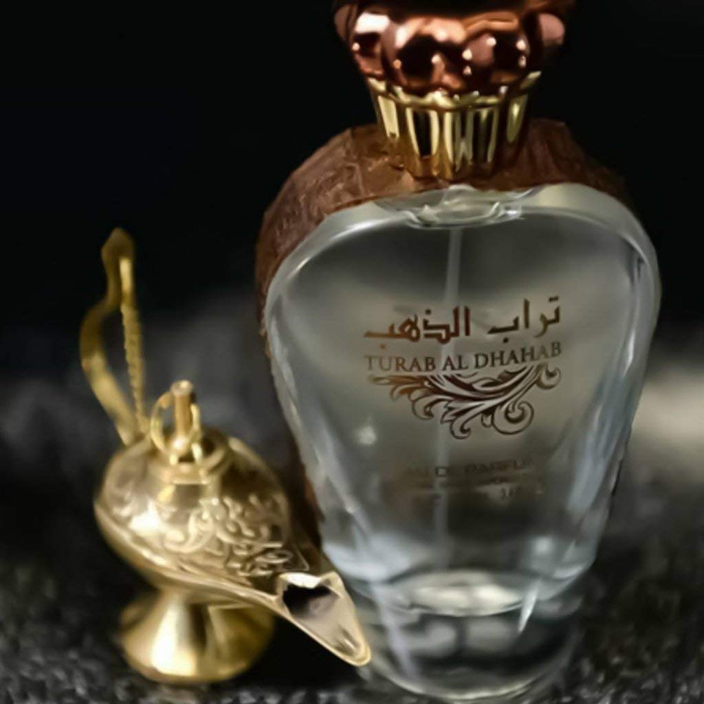 Ard Al Zaafaran Turab Al Dhahab for Women EDP - Eau De Parfum 100ML (3.4oz) | Arabian Perfumery | Warm & Sunny Blend, Coconut, & White Musk | Everyday Essential