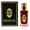 INTENSE OUD Mukhallat Al Zafran Long Lasting Arabian Perfume Oils for Women 12ML (0.40 OZ) – Spicy & Sweet Fragrance Oil - Premium Concentrated Perfume Oil & Valentines Day Gift With Black Gift Box