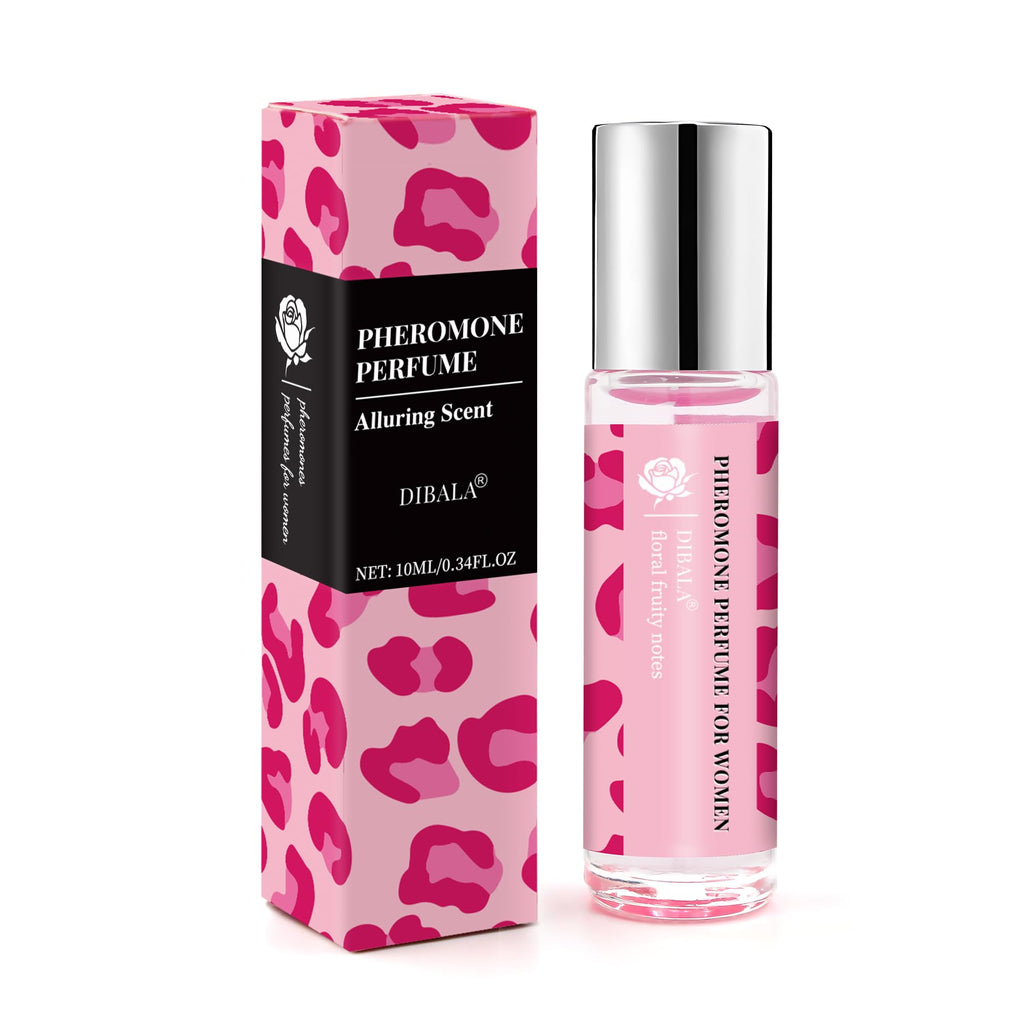 DIBALA Pheromones Perfume for Women | Vanilla Musk Scent, Long Lasting Roll On Perfume Oil 10ml (0.34 fl oz)