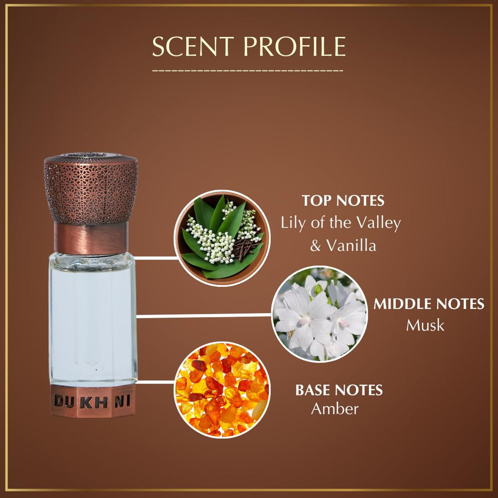 Silky White Musk – Dukhni Misk Rijali Attar Oil 6ml